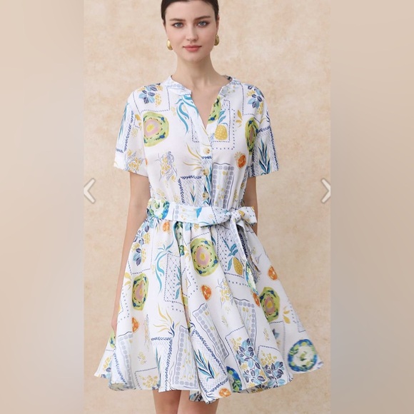 Chicwish Dresses & Skirts - NWOT Chicwish Fruit Paradise Flare Dress